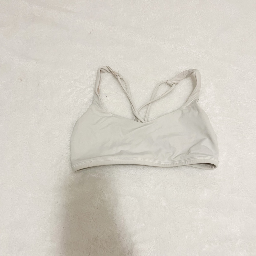 lululemon athletica White Sports Bra